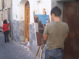 Concurso de Pintura al aire Libre en Mula 2009